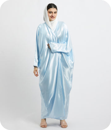 Satin Abaya MB-1008