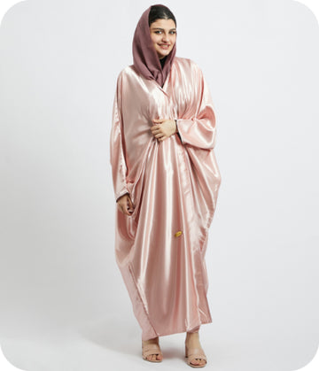 Satin Abaya MB-1007