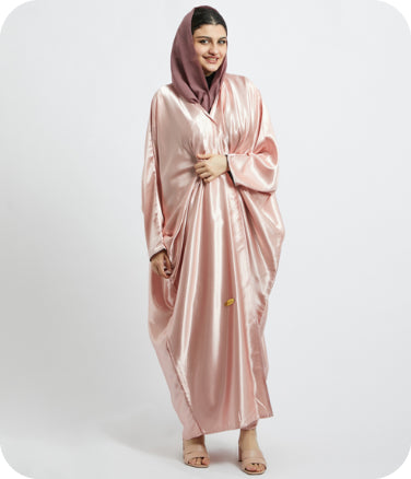 Satin Abaya MB-1007