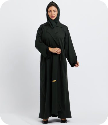 olive green abaya MB-1010