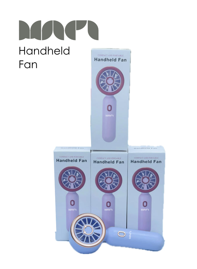 MNPI Handheld Fan Compact Portable Hand Fan for Everyday Cooling