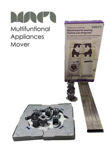 MNPI Multifunctional Appliance Mover Heavy-Duty Adjustable Appliance Moving Base for Easy Relocation